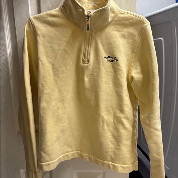 The Black Dog Yellow Quarter-Zip Pullover - Picture 3 of 4